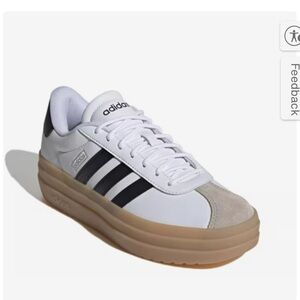 ADIDAS VL COURT BOLD PLATFORM- size 8.5